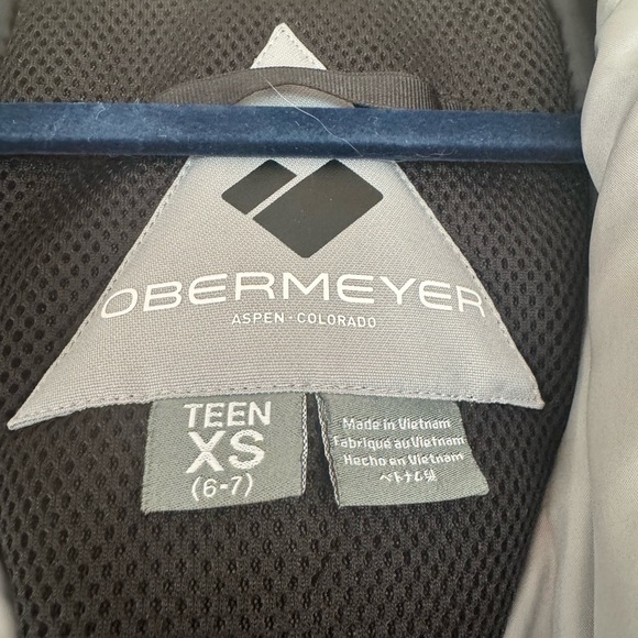 Obermeyer Mach ski coat teen size XS6-7 - Picture 5 of 10